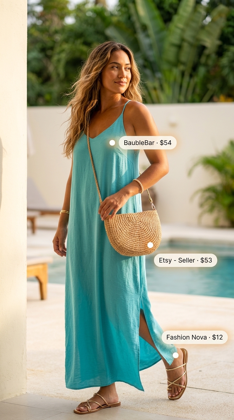 summer pool party outfits for women 2026 outfit idea - fashion styling inspiration