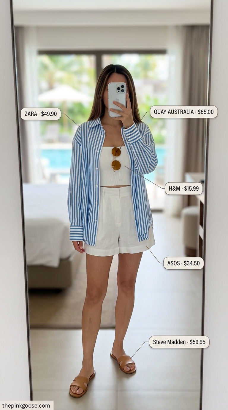 Chic Cabana Lounge: The Tailored Shorts Mistake to Avoid