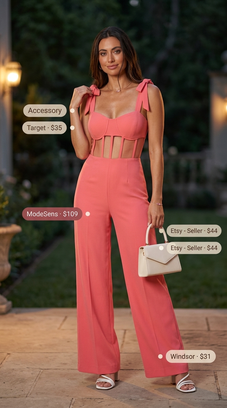 Rose Garden Rendezvous Jumpsuit