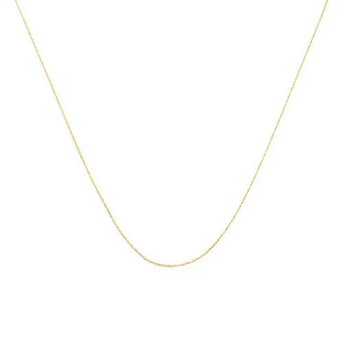 accessory 10K Gold Slender & Dainty Rope Chain Necklace Nordstrom $95