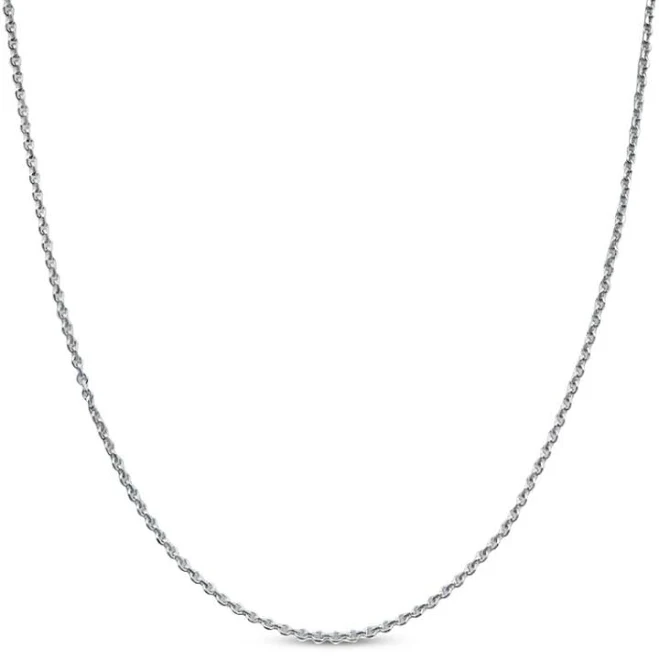 accessory 18" Diamond-Cut Cable Chain Necklace in Solid Sterling Silver Kay Jewelers $59.99