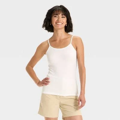 camisole A New Day Women's Slim Fit Ribbed Cami Target $5