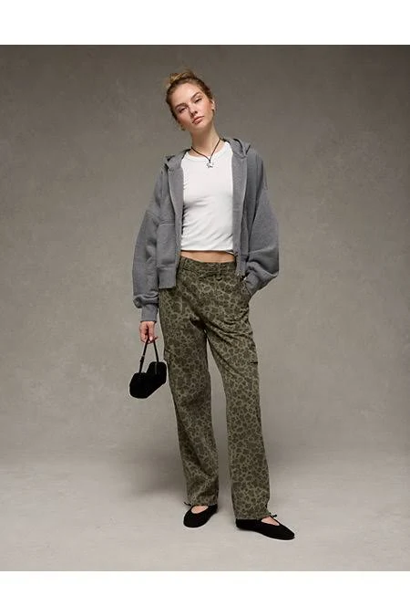pants AE Women's Low-Rise Baggy Cargo Pants American Eagle Outfitters $34.97