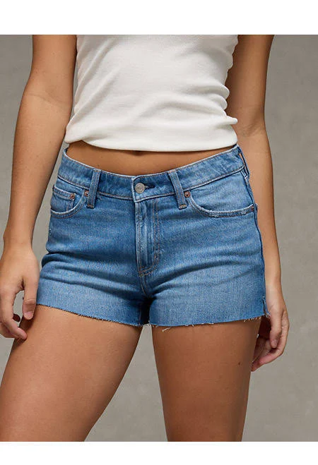 shorts AE Women's Stretch Low-Rise Perfect Shortie American Eagle Outfitters $39.96