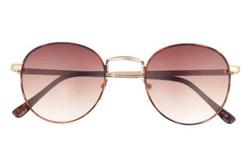 accessory aire Rising Gradient Round Sunglasses Nordstrom $22.05