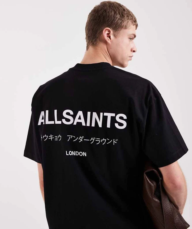 basics AllSaints Men's Underground T-shirt ASOS $86