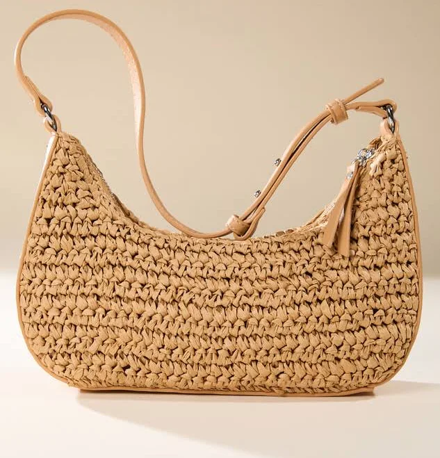 bag Altar'd State Pura Vida Straw Shoulder Bag Altar'd State $54