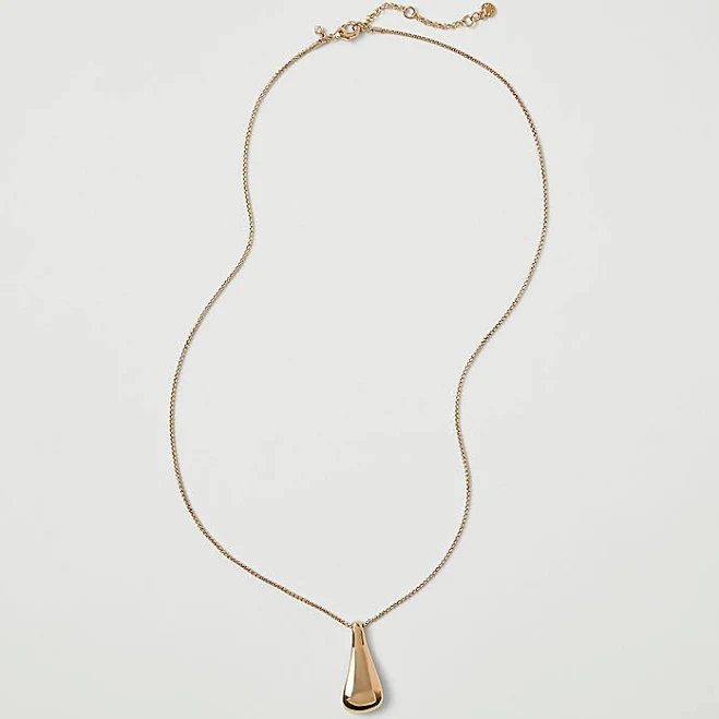 accessory Ann Taylor Women's Metal Pendant Necklace Ann Taylor $41.7