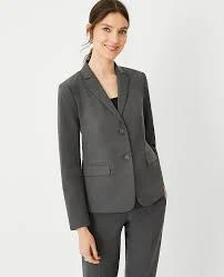 blazer Ann Taylor Women's Notched Two Button Blazer Ann Taylor $132.3