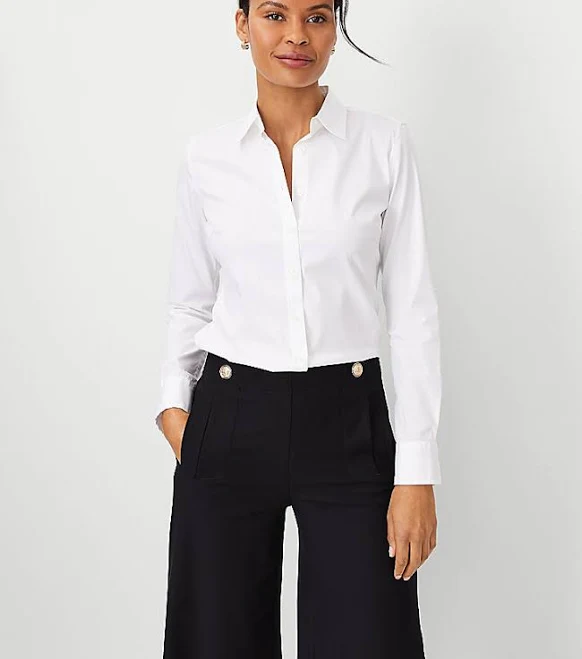 button down shirt Ann Taylor Women's Perfect Shirt Ann Taylor $67.12