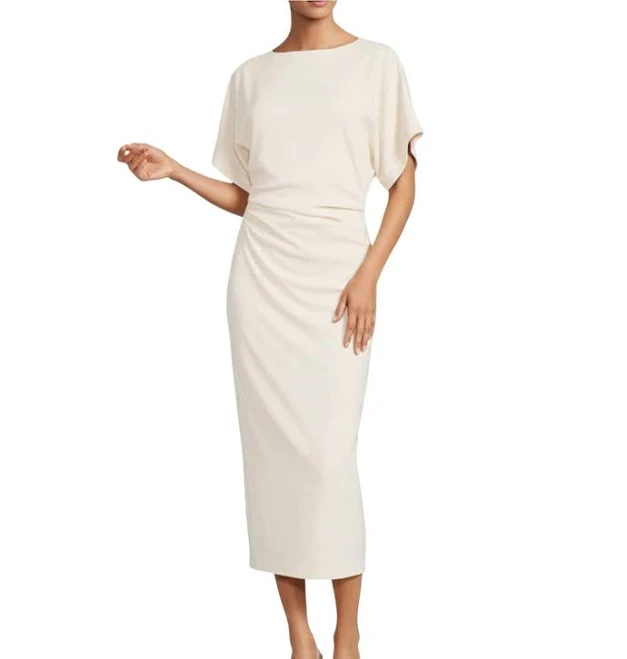 dress Antonio Melani Carter Women's Crepe Short Sleeve Midi Dress Dillard's $159