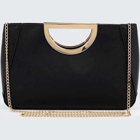 bag Ardene Women's Evening Bag with Gold Handles Ardene $29.9