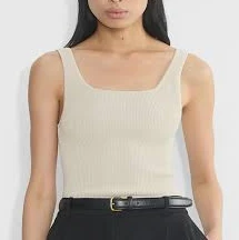 square neck top Aritzia Tops Aritzia Babaton Cropped Sculpt Knit Squareneck Tank Aritzia $19.99