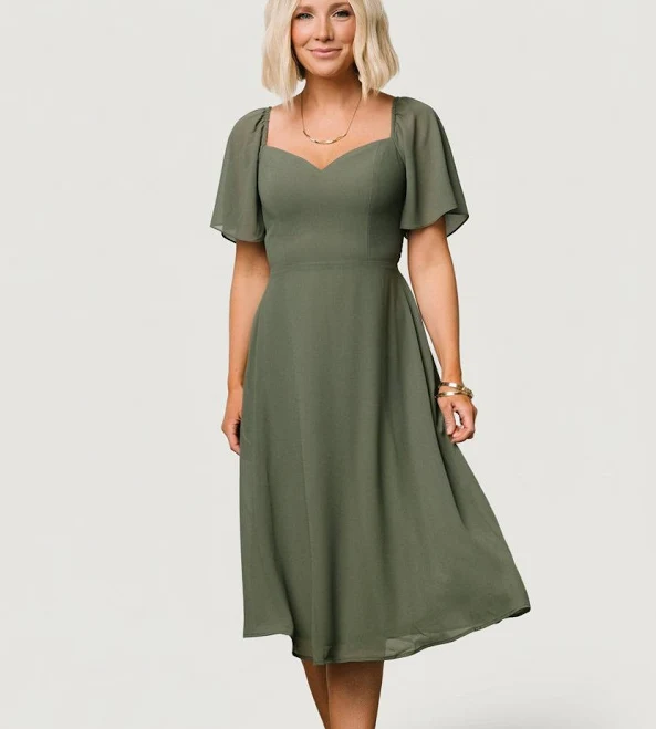 midi dress Baltic Born Colette Sweetheart Midi Dress Baltic Born $49