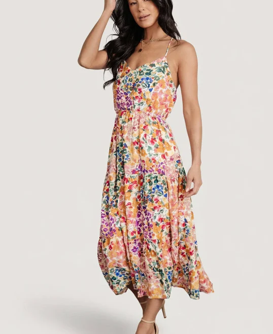 dress Baltic Born Coronado Tiered Midi Dress Baltic Born $56
