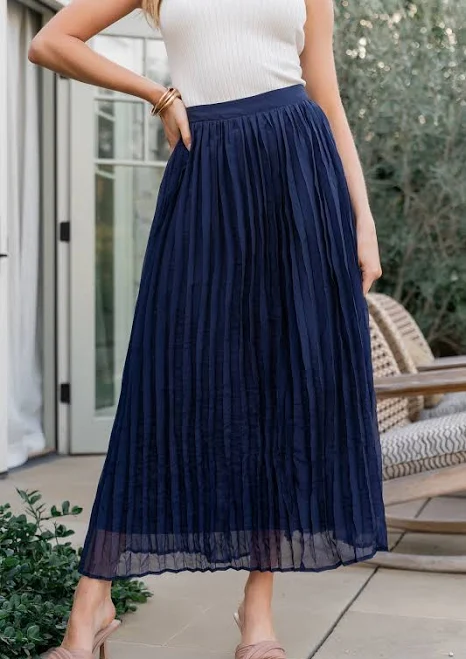 skirt Baltic Born Womens Cyra Midi Skirt Baltic Born $31.2