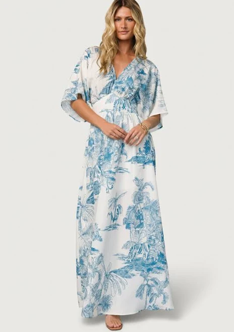 off-shoulder top Baltic Born Women's Dara Maxi Dress Baltic Born $53.4