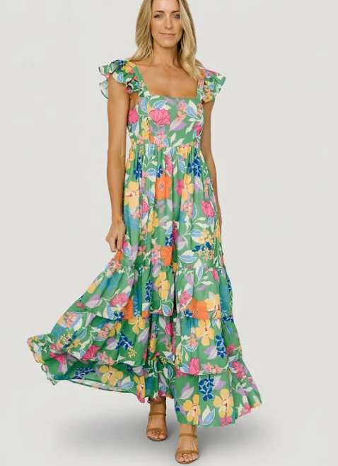 dress Baltic Born Women's Monte Tiered Maxi Dress Baltic Born $71
