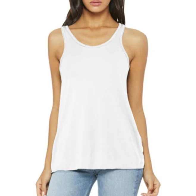 activewear BELLA+CANVAS Bella + Canvas Women's Flowy Racerback Tank Bagmasters.com $11.95