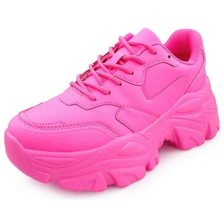 shoes BERNESS Women's Blair Chunky Platform Sneakers Walmart - Dashing Shoes Inc $42.99