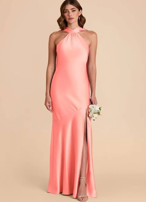 dress Birdy Grey Eileen Matte Satin Bridesmaid Dress Birdy Grey $129