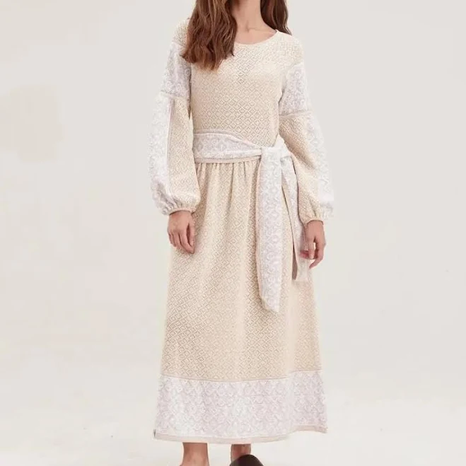 crochet dress Boho Belted Maxi Dress Etsy - Seller $118.15