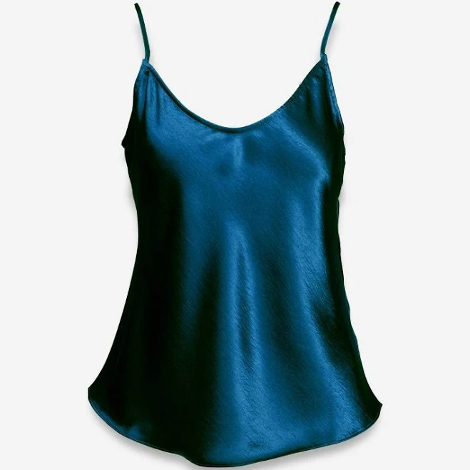 top Briggs Satin Cami Naked Zebra Retail $58