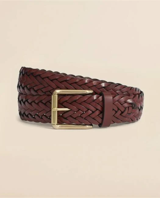 accessory Brooks Brothers Men's Braided Leather Belt Brooks Brothers $96