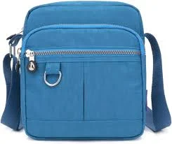 bag Casual Nylon Crossbody Purse Bag Waterproof Lightweight Shoulder Sky Blue eBay $27.91