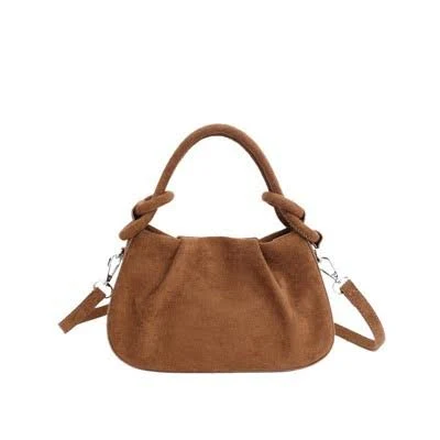 bag Cherie Code Women's Retro Minimalist Soft Suede Hobo Shoulder Bag Target $27.99