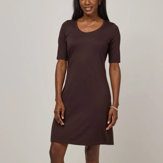 dress Chloe Merino Wool Fitted Dress wool& $138