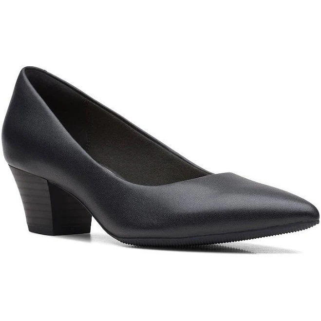 shoes Clarks Women's Teresa Step Block-Heel Pumps Kohl's $95