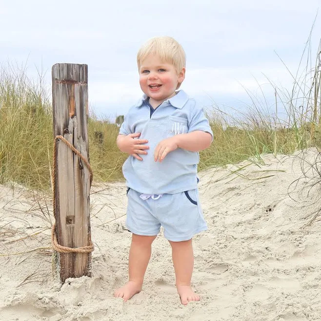 matching set Classic Whimsy Terry Polo Short Set Classic Whimsy $34.99