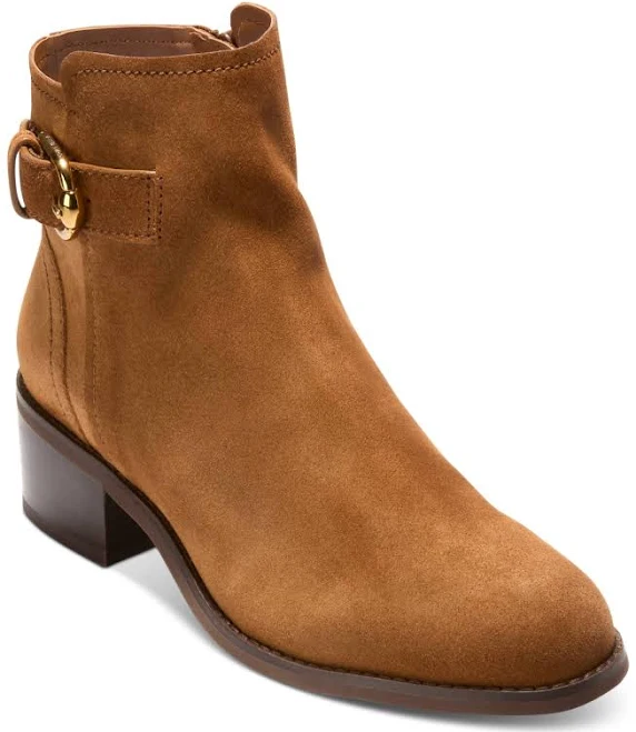 shoes Cole Haan Women's Hanover Buckle Bootie Macy's $44.46