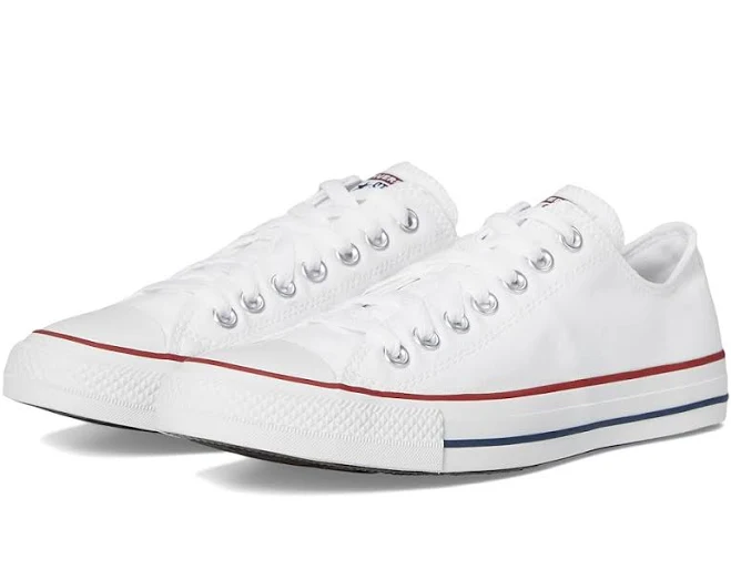 shoes Converse Chuck Taylor All Star Low Top Sneaker Classic Shoes Optical White : Men's 3 - Women's 5 Medium, Canvas Zappos.com $60