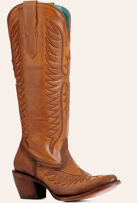 shoes Corral Women's Tan Stitched J Toe Cowboy Boots Cavender's Boot City Western Store $209.99