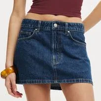 denim skirt Cotton On Women's Original Denim Mini Skirt Cotton On $44.99
