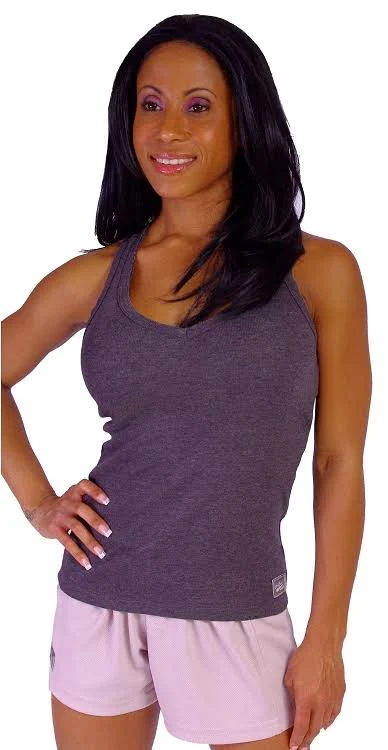 basics Crazee Wear Style 340 Stretch Rib Racerback Tank Top Crazee Wear $19.95