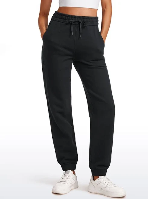 bottoms CRZ YOGA Womens Cotton Fleece Lined Sweatpants 28 shop.crzyoga.com $20