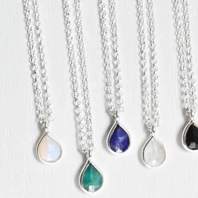 accessory Dainty Sterling Silver Pendant Necklace Etsy - DaintyJools $33.89