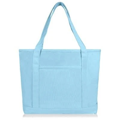 bag Dalix 20" Solid Color Cotton Canvas Shopping Tote Bag Target $17.99