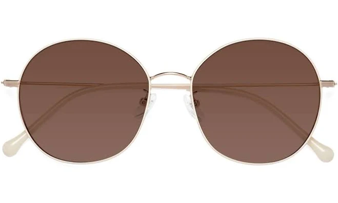 accessory Dallas Grandpa Oversized Round Tinted Sunglasses Yesglasses $46.24