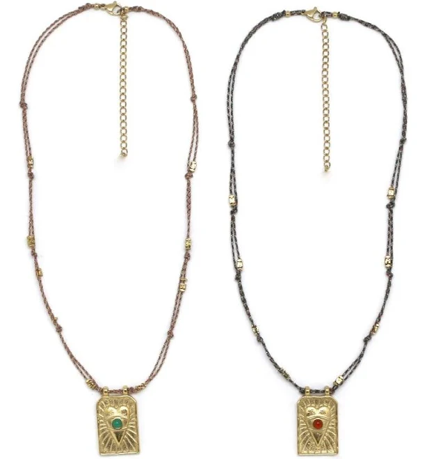 accessory Delicate Gold Heart Charm Necklace The Lizou Collection $54