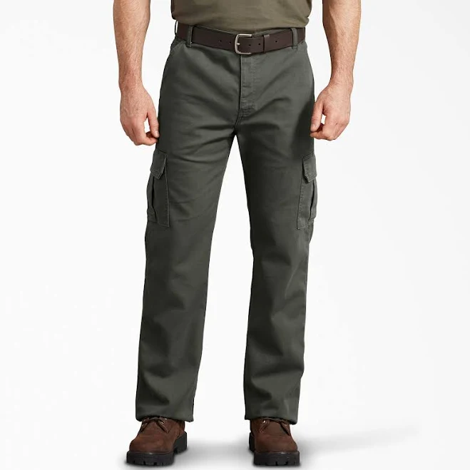 bottom Dickies Men's FLEX Regular Fit Duck Cargo Pants Dickies.com $34.99