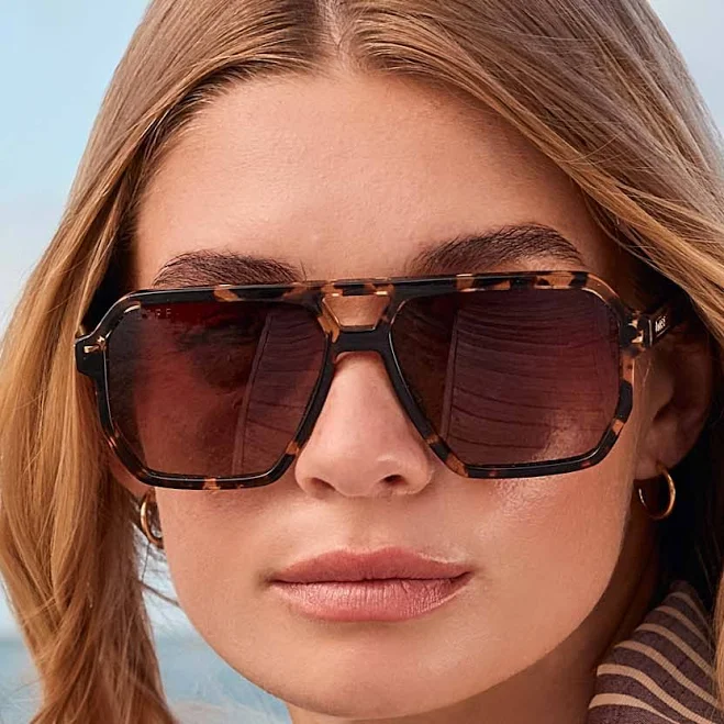 accessory DIFF Cameron 57mm Polarized Navigator Sunglasses DIFF Eyewear $138