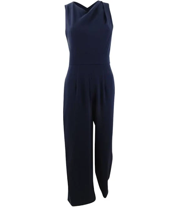 jumpsuit Donna Ricco Women's Sleeveless Crepe Jumpsuit eBay - clothingfinalsalestore $46.99