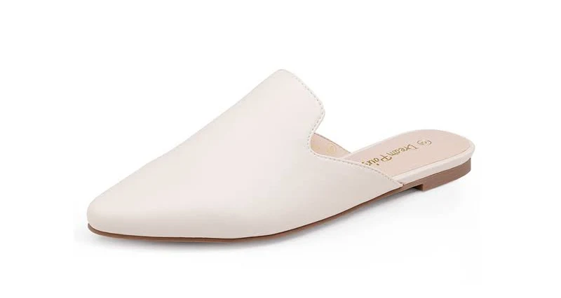 shoes Dream Pairs Pointed Toe Flat Mules Dream Pairs $36.99
