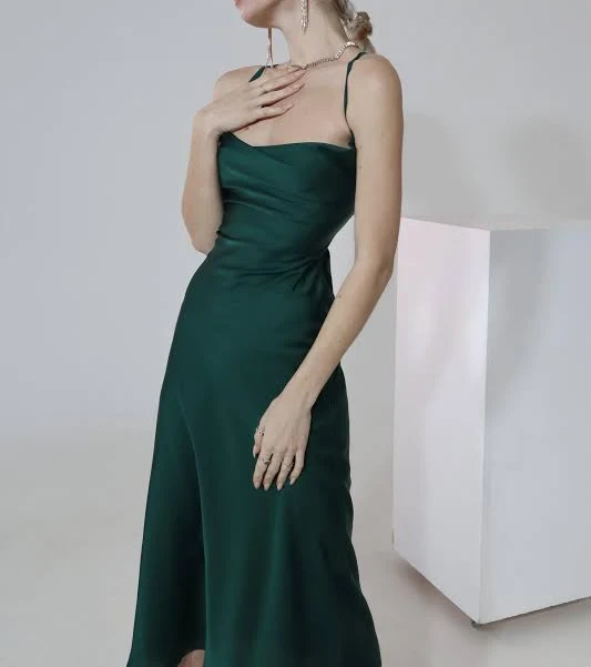 dress Elegant Satin Slip Dress Etsy - Seller $84