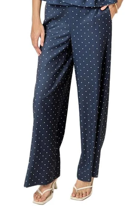 pants English Factory Women's Polka Dot Wide Leg Pants Nordstrom $82