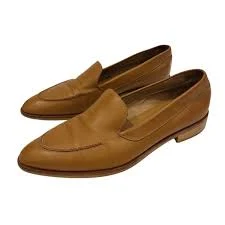 shoes Everlane The Modern Loafer Tan Leather Pointed Toe Flat Classic Career 8 Italy eBay $34